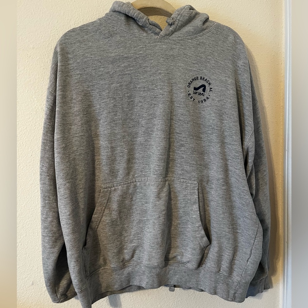 A large sweatshirt. From orange beach Florida.